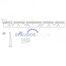 Perforacinis peilis 875 657 52 KBA